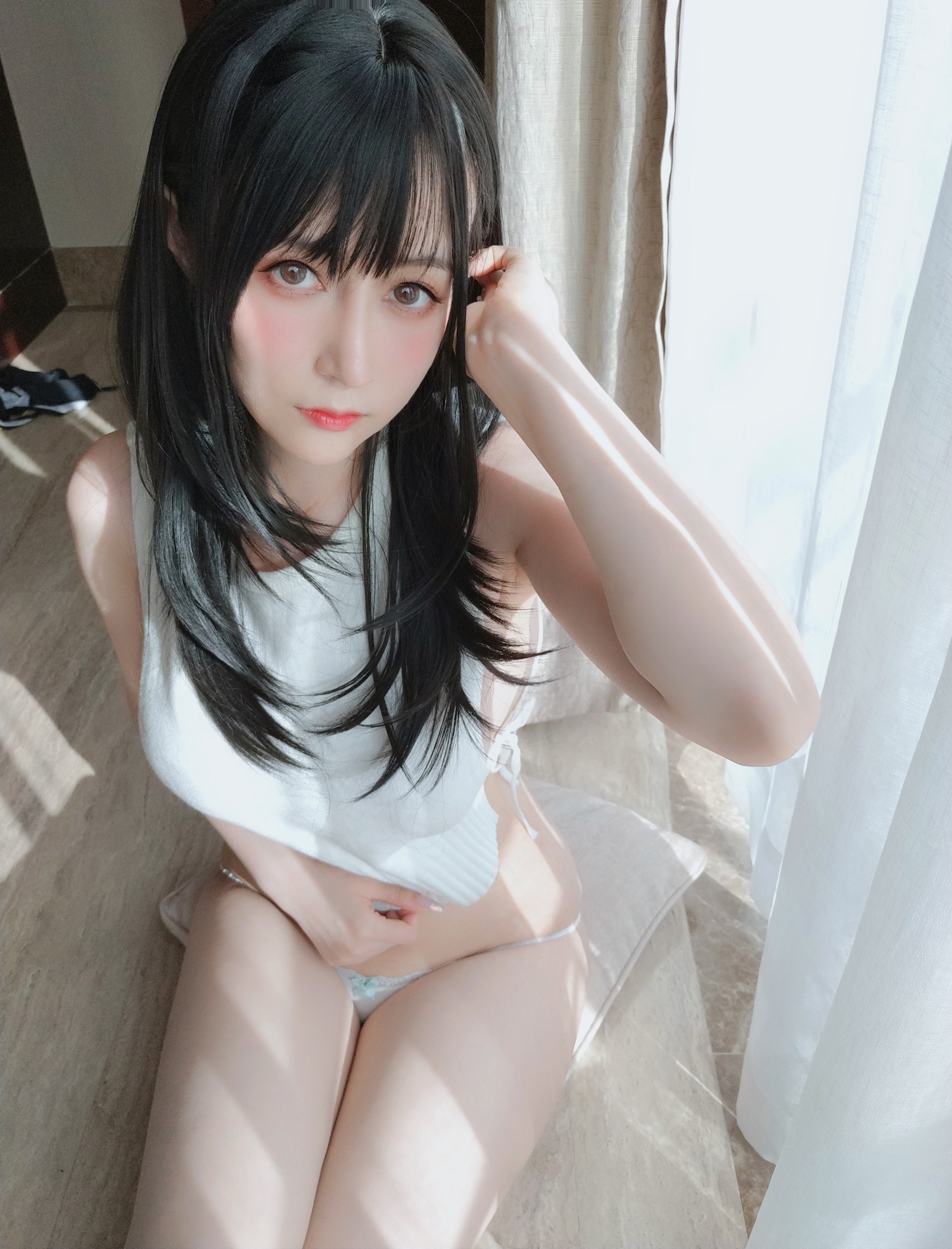 图片[1]-白银81 – NO.084 白色毛衣 [49P]-XikXak